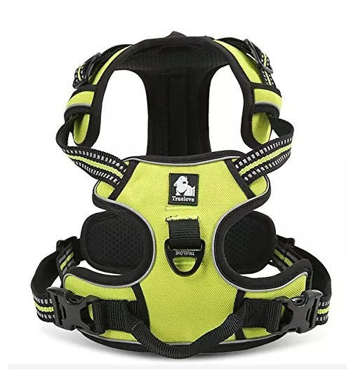 Truelove Front Range Reflective Nylon Pet Dog Harness All Weather Padded Adjustable Safety