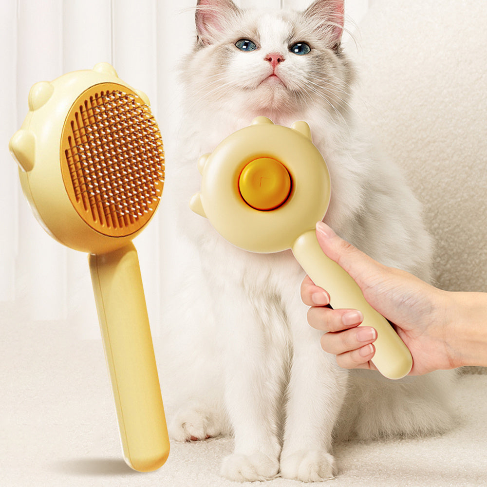 GroomingPro™ - Pets Grooming & Cleaning Brush ( Best For Cats & Dogs )