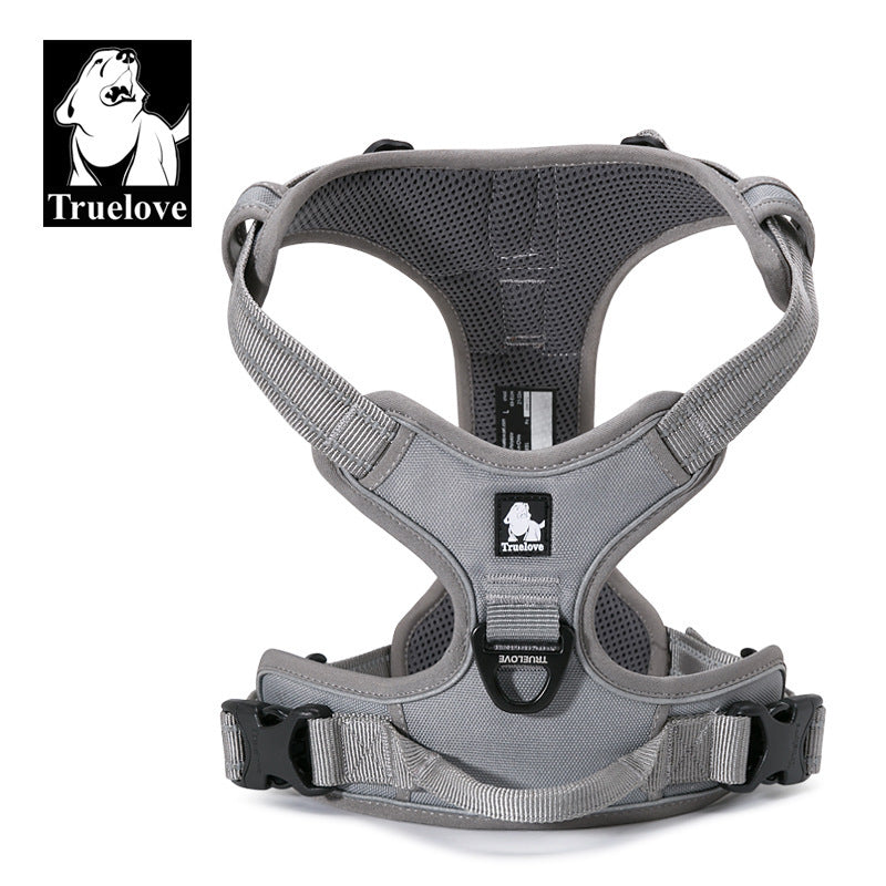 Truelove Front Range Reflective Nylon Pet Dog Harness All Weather Padded Adjustable Safety