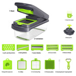 Vegetable Chopper for Kitchen 15-in-one