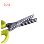 Multi-layer Green Onion Scissors