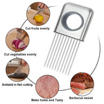 onion holder for slicing