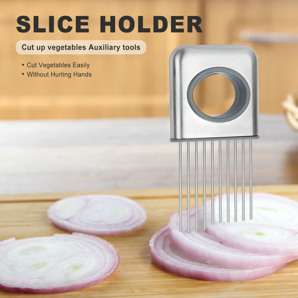 onion holder for slicing