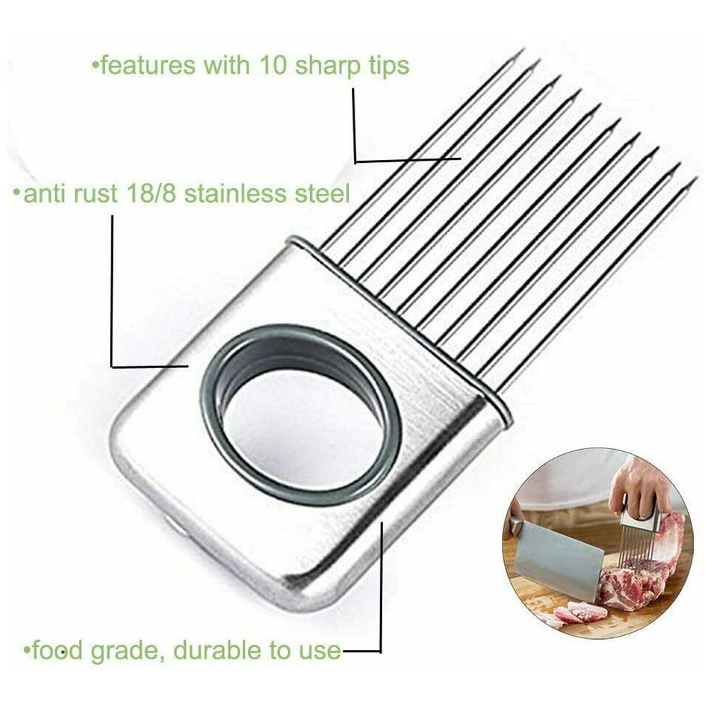 onion holder for slicing